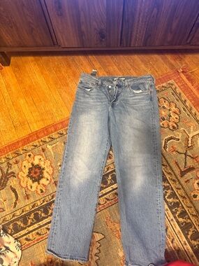 Levi's Light Blue Straight Leg Jeans
